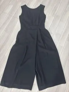 美品　OPAQUE.CLIP ブラック オールインワン