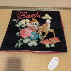 ディズニー　バンビ クッションカバー 45×45cm　未使用