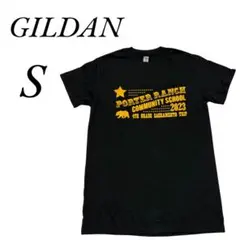GILDAN ポータランチコミュニティスクール Tシャツ Sサイズ ブラック 黒