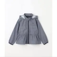 ayuさま専用　組曲　撥水加工　ギンガムチェック　ブルゾン150㎝