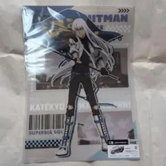 家庭教師ヒットマンREBORN フラッグ　くじ　クリアポスター　スクアーロ
