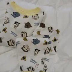 新品未使用　おさるのジョージ　パジャマ　サイズ80cm