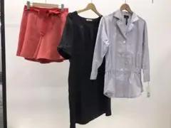【32】LANVIN など 3点セット シャツ ワンピース ボトム