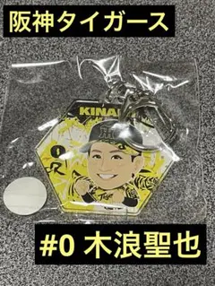 阪神タイガース　木浪聖也　アクリルキーホルダー　虎男ガチャ　2025ウル虎ver