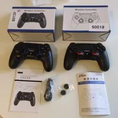 Playstation 4用のワイヤレスコントローラー　2個セット