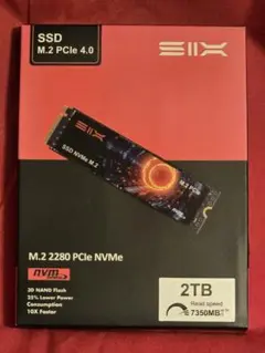 新品 2TB SSD X7400 M.2 PCIe 4.0 PS5対応