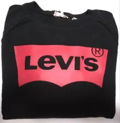 【リーバイス】レディース　ロゴプリント　長袖スウェット