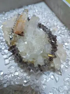 ハーキマーダイヤモンドブレスレット