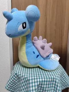 ラプラス〜流し目ver.の大きなぬいぐるみ 約34cm