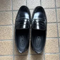 ブラックローファー 合成皮革