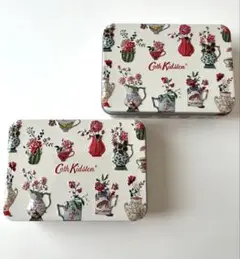 Cath Kidston (キャスキッドソン) 小物入れ 缶 2缶セット