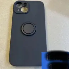 iPhone 15 シリコーン リング ケース 耐衝撃