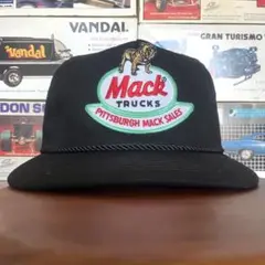 新品◾️キャップ◾️MACK trucks◾️ブラック◾️トラッカーキャップ◾️