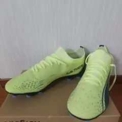PUMA ウルトラマッチ HG/AG サッカー　スパイク　黄色　26cm
