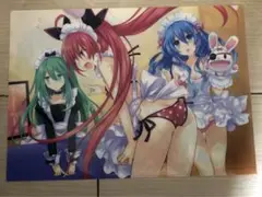 デート・ア・ライブ　つなこ　画集　特典　A4 クリアファイル