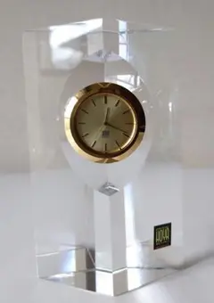 HOYA クリスタル置時計