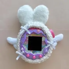 ふわふわうさぎ天使のたまごっちパラダイスカバー♡