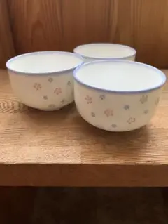 【ノリタケ】湯呑茶碗3個セット 箱無し　最終お値下げ‼️