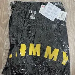 BTS ユニクロ BT21 CHIMMY 半袖Tシャツ 黒