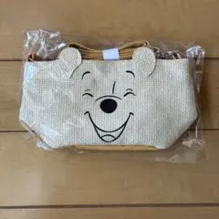 くまのプーさんプレミアム編みバスケット風ショルダー