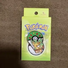 韓国 限定 ロッテワールド ポケモン ピンバッジ リーフィア