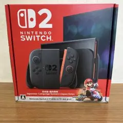 新品未開封Nintendo Switch 2 日本語専用マリオカートワールド付き