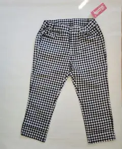 3〈新品〉Strawberry Choco チェック柄 クロップドパンツ L