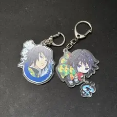 冨岡義勇　アクリルキーホルダー2個セット