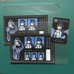 にじさんじ 監獄 Prison guard 狂蘭メロコ　カード　ステッカー