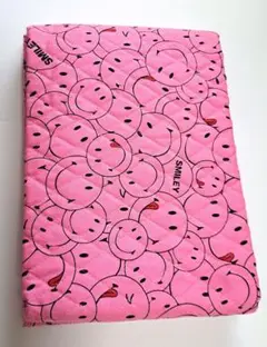 ☆新品 スマイリー キルティング生地 ピンク