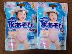 moony 水あそびパンツ ビッグサイズ 3枚　×　2袋　ポケモン　ピンク