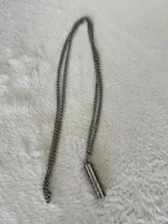 鉄　ネックレス　筒形　ニトロペンダント