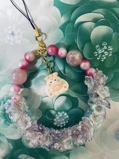すずらんビーズリース
