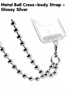metal ball cross body strap 定価10230円