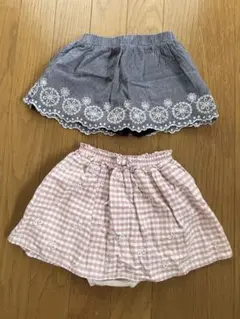 【8/22限定お値下げ❤️】mamaraku ママラク　西松屋　スカパン