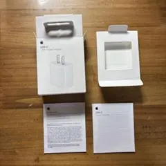 Apple 20W USB-C電源アダプタ　充電器アダプタ　空箱のみ