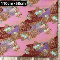 シーチング生地 和柄 110cm×58cm LAST1点*°