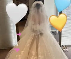 【美品】　ウェディングベール　阪急ドレスサロン　結婚式　挙式　前撮り