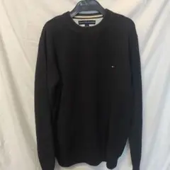 TOMMY HILFIGER ブラック ニット S/P