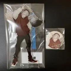 CR DMMスクラッチ だるまいずごっど アクスタ 缶バッジ セット