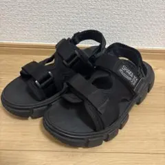 ⭐︎最終SALE⭐︎ SHAKA ブラック スポーツサンダル ベルト付き