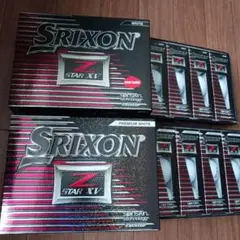 Srixon Z-STAR XV ホワイトボール 2箱セット 新品未使用