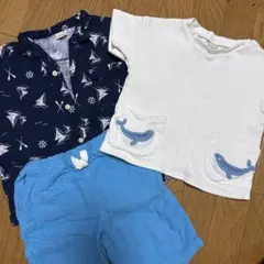 プティマイン　男の子　110cm トップス　ボトムス