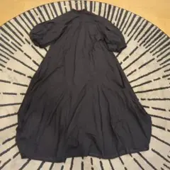 2024ＳＳナゴンスタンス 黒ナイロンワンピース