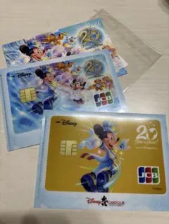 Disney 20th Anniversary クリアファイル 2枚セット　A6