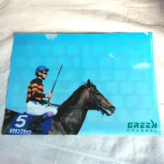 武豊　キタサンブラック　GREEN CHANNEL 競馬クリアファイル A4