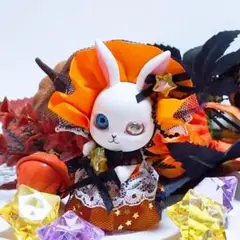 カプセルドール　ゴシックドレス　ハロウィン　アウトフィット【ハンドメイド】