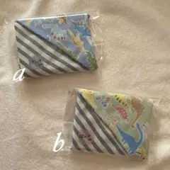 1269・ハンドメイド♡ダブルガーゼハンカチ 二枚セット