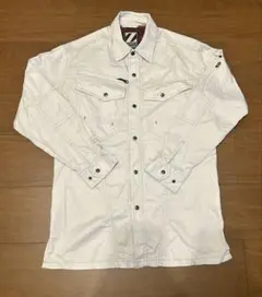 【極美品】Z-DRAGON 自重堂 作業服 シャツ シルバー