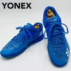 YONEX テニスシューズ 28cm レースアップ ブルー